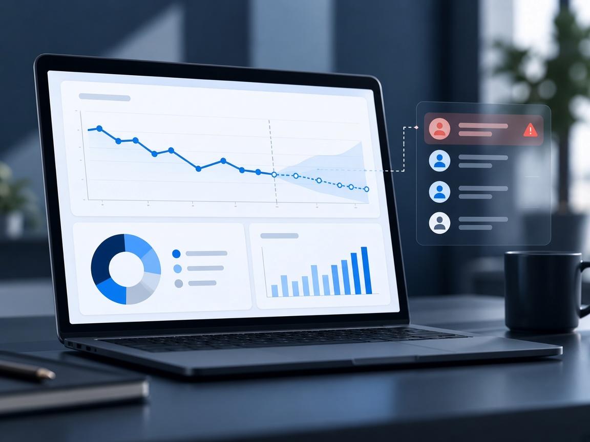 Retail sales charts and business analytics visualization