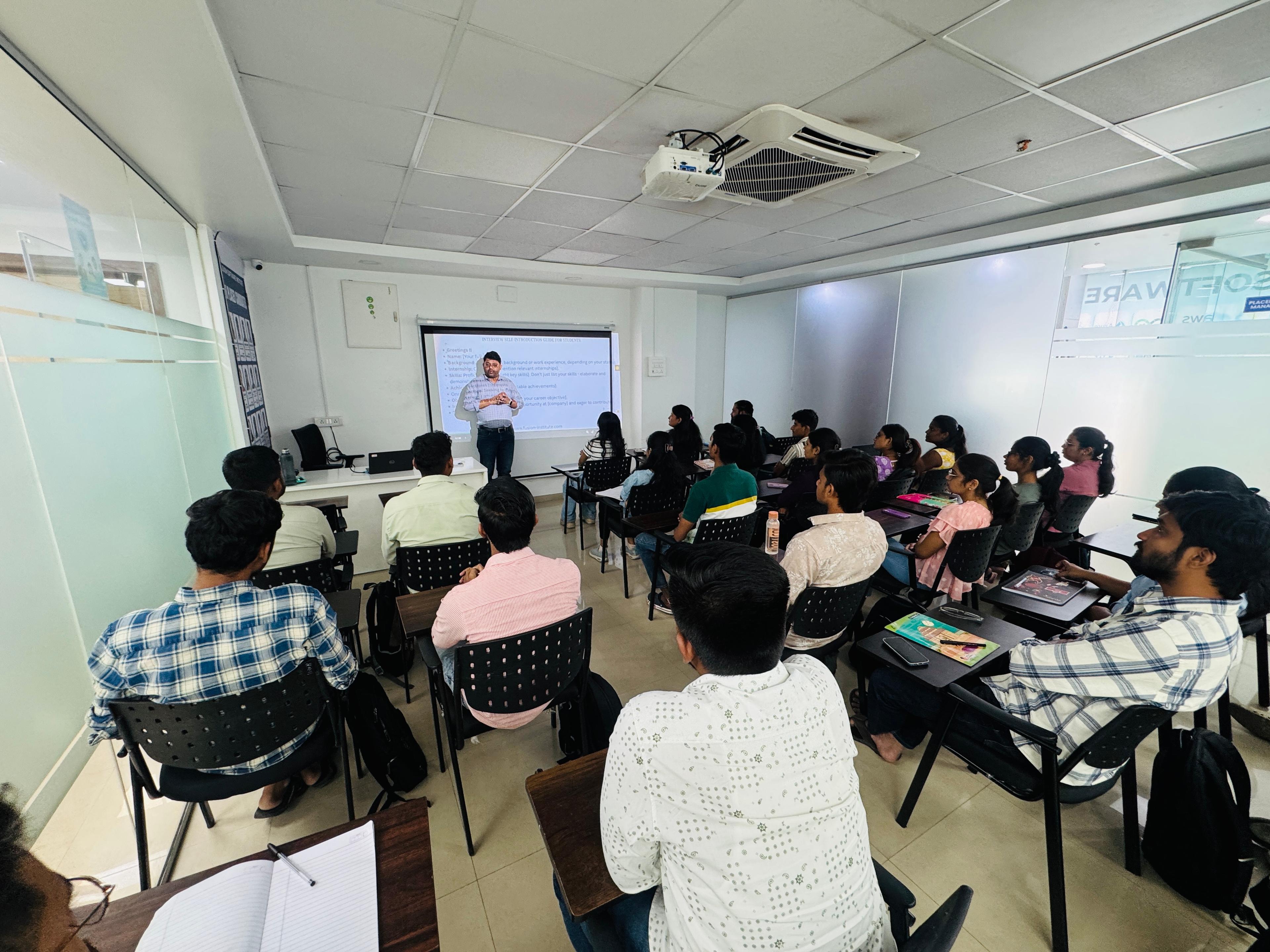 Fusion institute classroom and campus